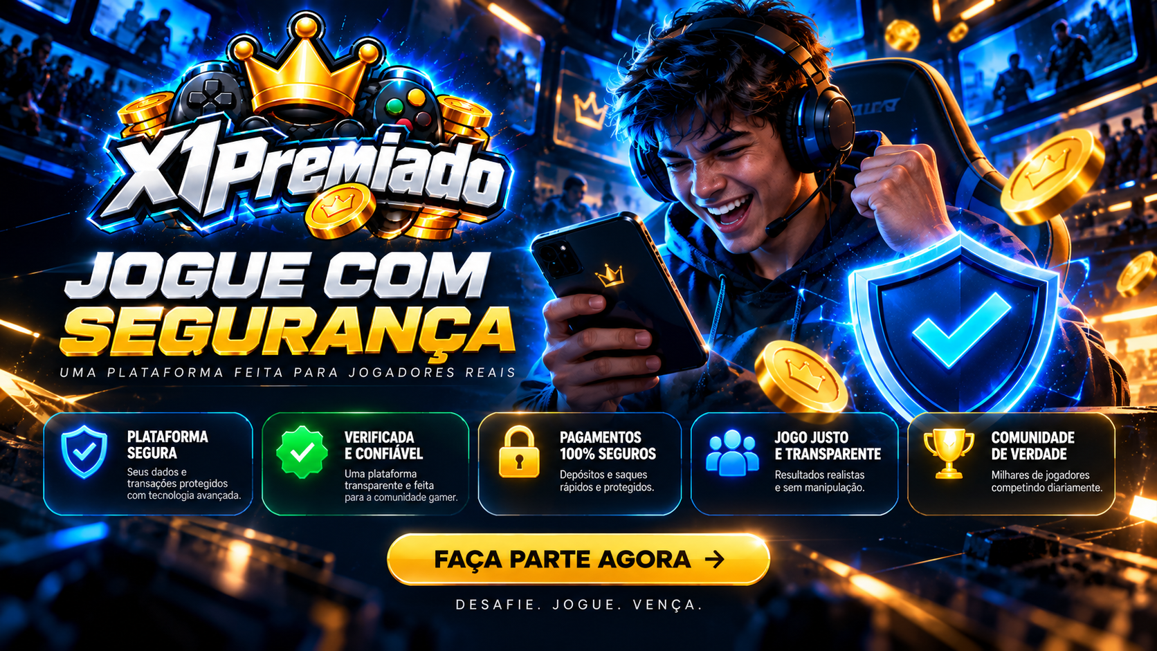 X1 Premiado - Segurança